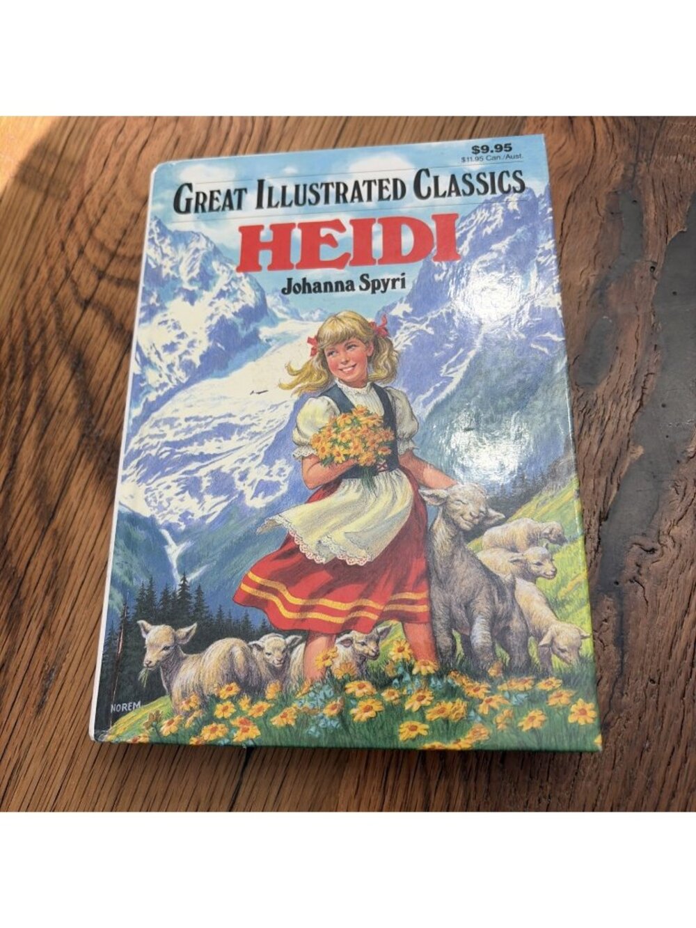 Great Illustrated Classics: HEIDI By Johanna Spyri